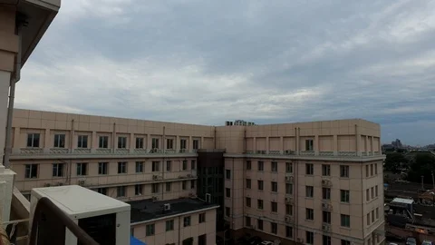 Time lapse cloudy after raining day Stock Footage 94444966