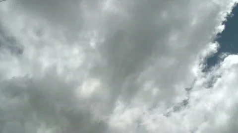 Time Lapse of cloudy clouds Stock Footage 399800