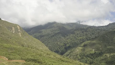 Time lapse for cloudy day at mountain  Stock Footage 255127546