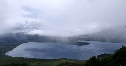  Time-lapse Cloudy day with Nature background. Nelson Small city in New Zealand. Stock Footage 127845405