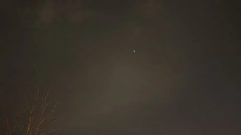 Time lapse of cloudy night Video stock 22213787