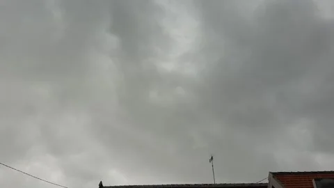Time Lapse of Cloudy Skies – Stunning Sky Movement Stock Footage 331996003