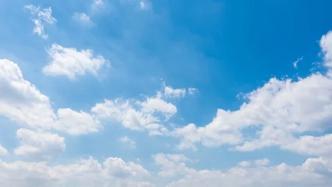 Time lapse of cloudy sky Stock Footage 91141457
