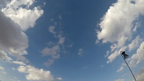 Time-lapse cloudy sky Stockbeeldmateriaal 94101895