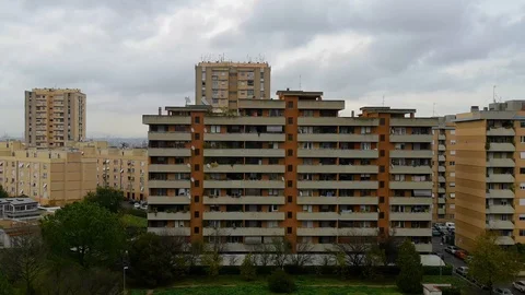 Time lapse of a cloudy sky Video stock 99198316