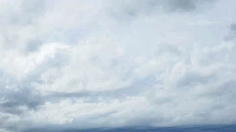 Time lapse of the cloudy sky Stock Footage 166692107