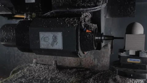 A Time Lapse of CNC Stock Footage 155539951