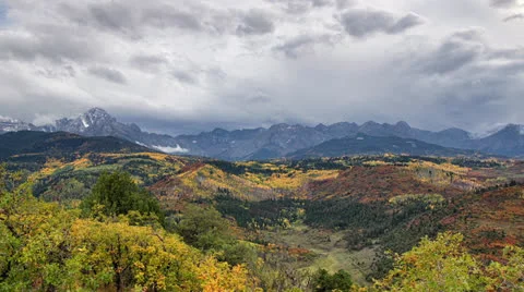 Time-lapse of Colorado mountain range Vidéo 22667829