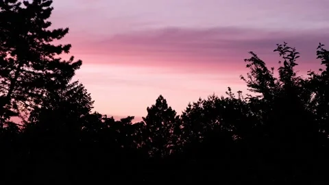 Time Lapse Colorful Dark Clouds In Sunrise Time Stock Footage 201033652
