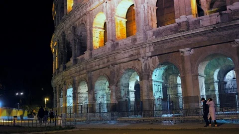 Time Lapse Colosseum Stock Footage 99323339