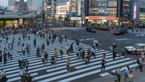 Time-lapse of commuter Stock Footage 115520562