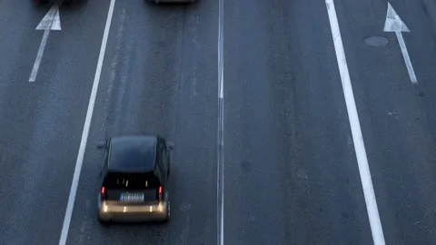 Time-lapse concept emphasizes the hustle and bustle of today's Video stock 205586361