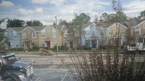 Time Lapse Construction On Parking Lot 스톡 동영상 144774396