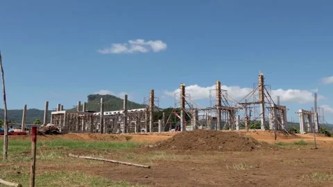 Time lapse construction site Stock Footage 301501228