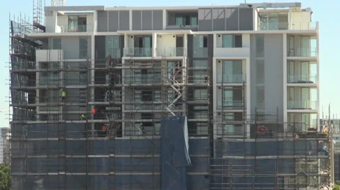 Time lapse construction workers Stock Footage 37486835