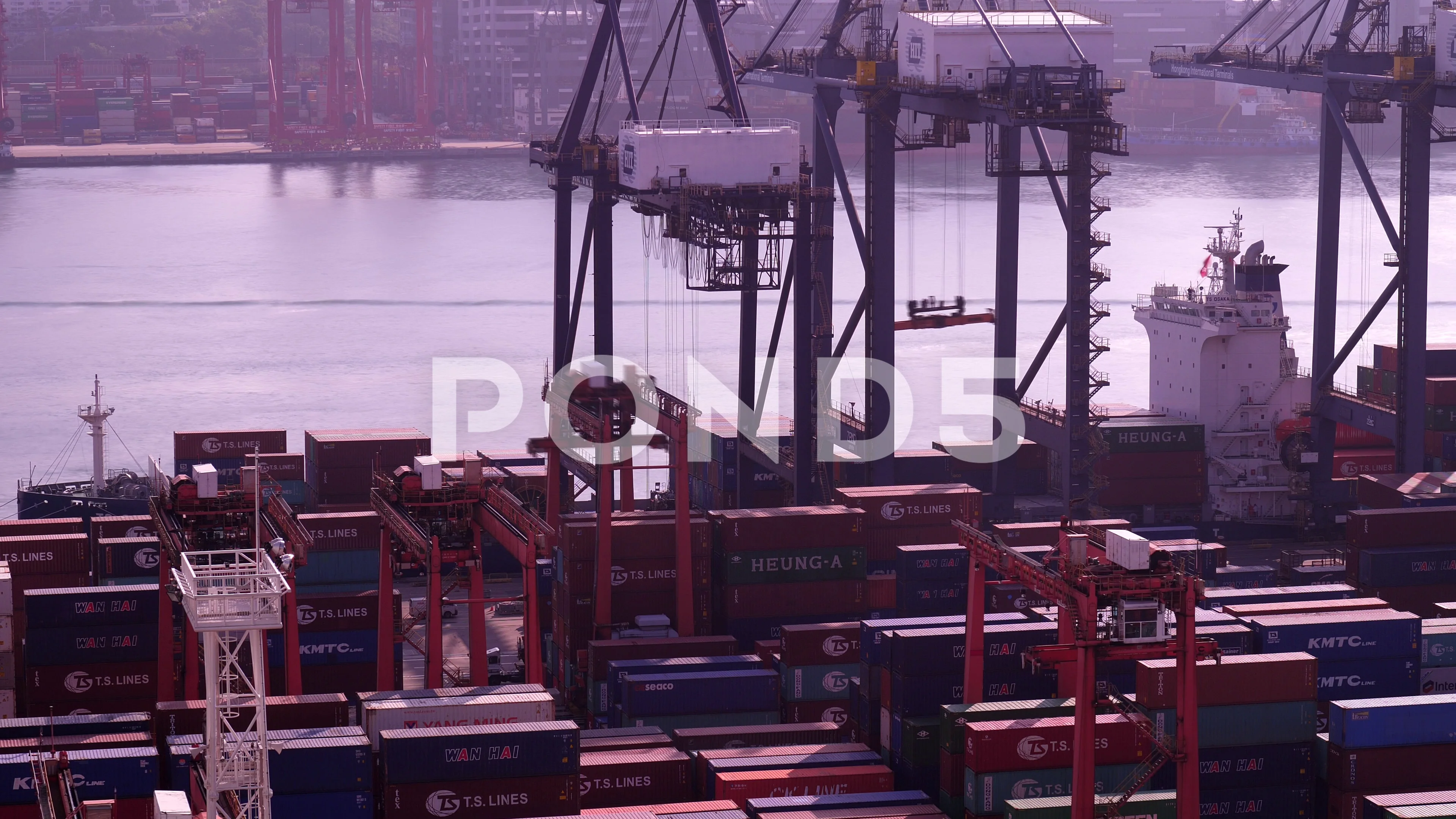 Container Loading Crane Ship Stock Video Footage Royalty Free Container Loading Crane Ship Videos Page 8