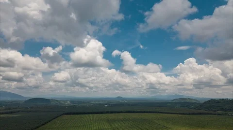 Time lapse of countryside Stock Footage 95433698