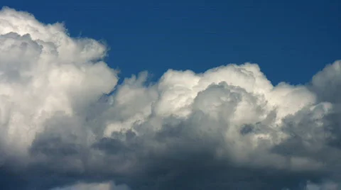 Time lapse. Cumulonimbus clouds Stock Footage 364370
