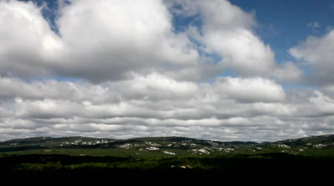 Time-lapse Cumulus Clouds Vidéo 64802294