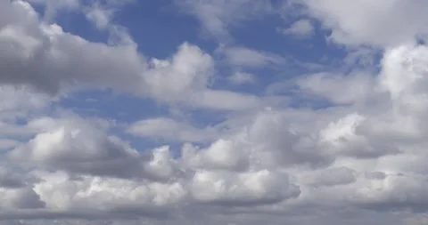 Time-Lapse of Cumulus Clouds Stock-Footage 332509819