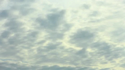 Time lapse dark cumulus clouds receding into the distance Stock Footage 141809740