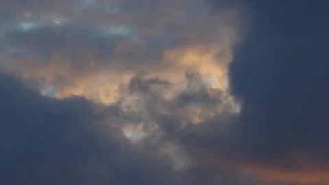 Time lapse, dark sky at sunset, shifts Stock Footage 151652848