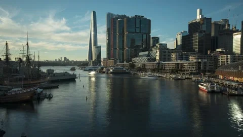 Time lapse of Darling Harbour, Sydney, Australia. Stock-Footage 339639439