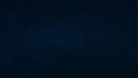 Time lapse of a deep black sky with glowing stars. Stock Footage 219312939