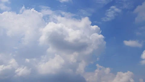 Time-lapse of Developing Cumulonimbus Clouds Stock Footage 327609219