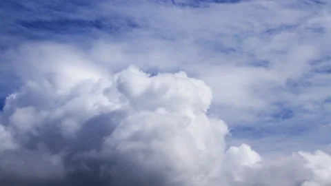 Time-lapse of Developing Cumulonimbus Clouds Stock Footage 327609491