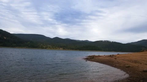 Time Lapse of Dorena lake located in Cottage Grove, Oregon. Stock Footage 55780009