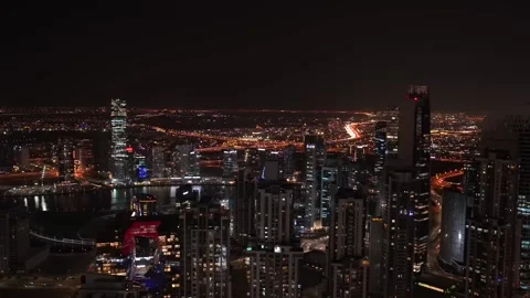 Time lapse of downtown Dubai Stock Footage 239086163