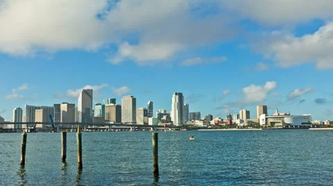 Time lapse of Downtown Miami Stock Footage 38020094