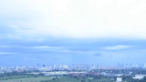 Time lapse dramatic beautiful sunset Stock Footage 82324288