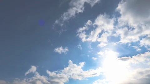 Time lapse of dramatic clouds Stock Footage 100296978