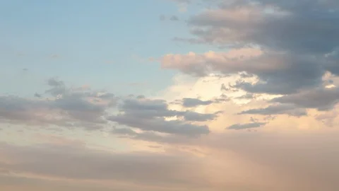 Time Lapse the dramatic cloudscape Stock Footage 102210317
