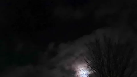 Time Lapse of Dramatic Sky and Clouds over United Kingdom Stock Footage 338163357