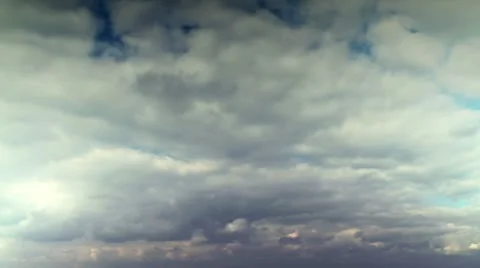 Time Lapse dramatic sky. Stock Footage 8953246