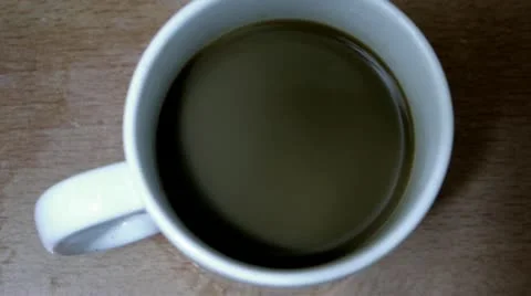 Time-lapse drinking coffee Stock Footage 21760630