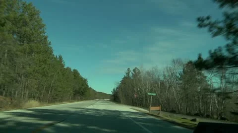 Time lapse drive 库存影片 10806125