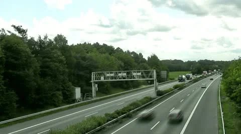 Time lapse driving in highway Video stock 22260494