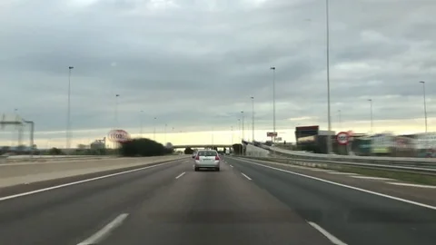 Time lapse Driving POV Stock Footage 71754115
