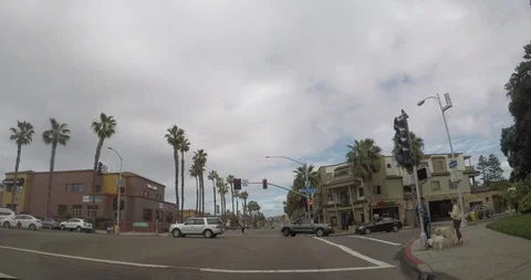 Time lapse driving through San Diego. Stock Footage 90153754