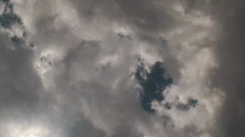 Time lapse driving,vertical camera on clouds Video stock 837639