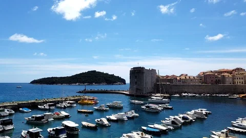 Time Lapse Dubrovnik Stock Footage 108601959