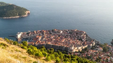 Time Lapse Of Dubrovnik 스톡 동영상 170175850