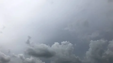 Time-lapse d'un ciel nuageux Stock Footage