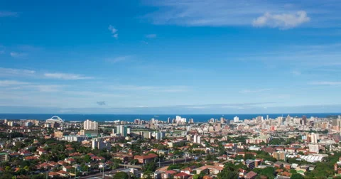 Time-lapse of Durban skyline. Vídeos de archivo 62307028