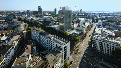 Time lapse of Dusseldorf Video stock 110802151