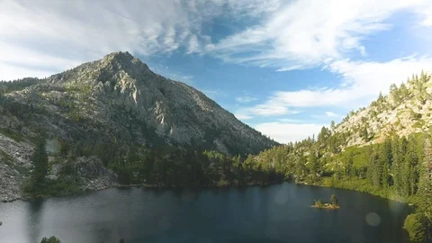 Time Lapse Eagle Lake Tahoe Stock Footage 107327033